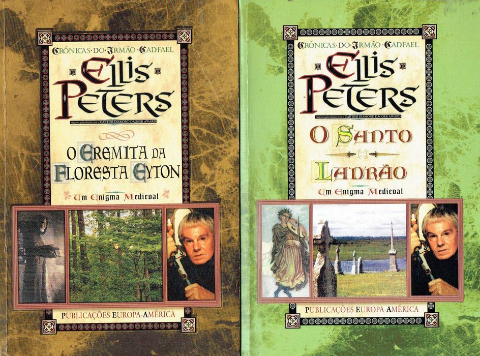 9757  Livros de Ellis Peters 2  Publicações Europa-América