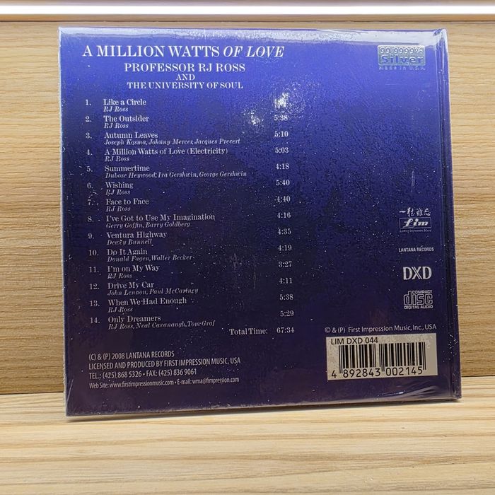 Professor RJ Ross – A Million Watts of Love (LIM DXD 044)