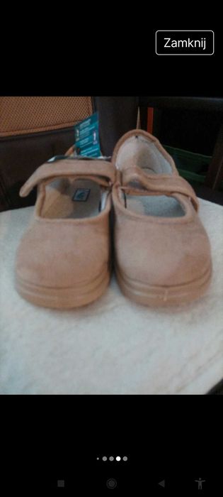 Buty ortopedyczne z jonami srebra 36