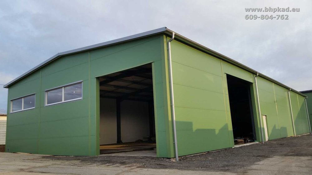 Konstrukcja stalowa. 16x36x5,5m. Producent. BHP KAD. Marlena Biernacka