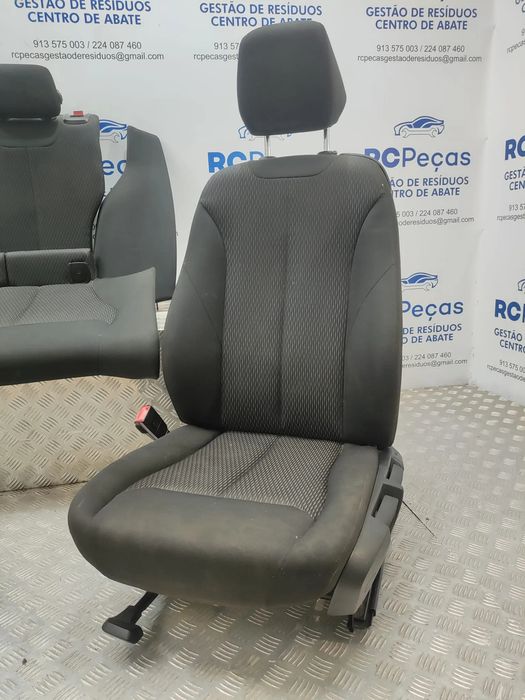 Conjunto Bancos Originais Tecido BMW Serie 1 F21 3 Portas Serie 2 F22