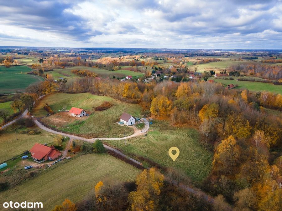 Działka budowlana w Pupkach k. Jonkowa