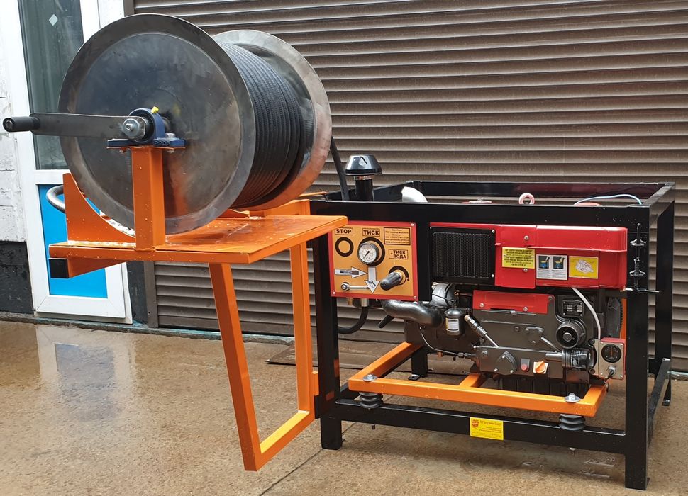 Гидродинамическая машина каналопромывочная