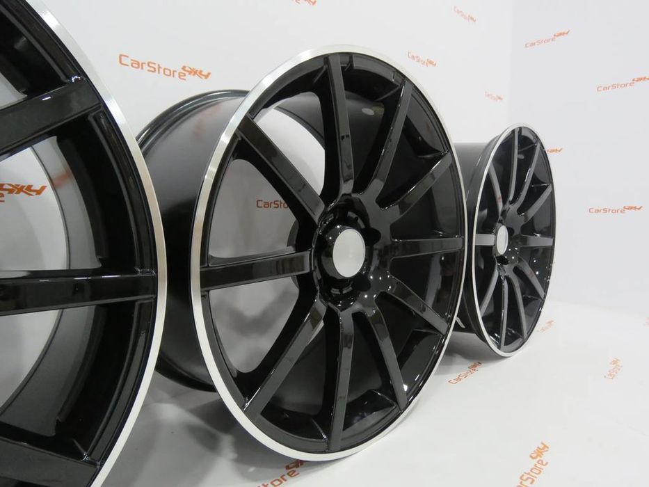 Jantes Riva NBZ 19 x 8.5 et 46 + 9.5 et 35  5x112 Preto Brilhante