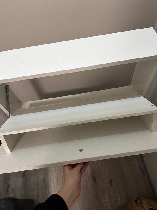 Шафа для взуття біла