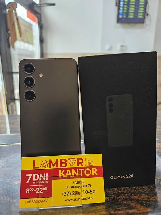 (7/25) Samsung Galaxy S24 8/256GB +Pudełko