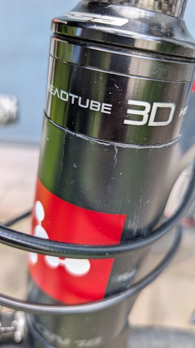 Szosa karbonowa Argon 18 Gallium Pro – SRAM Red // pęknięcie ramy