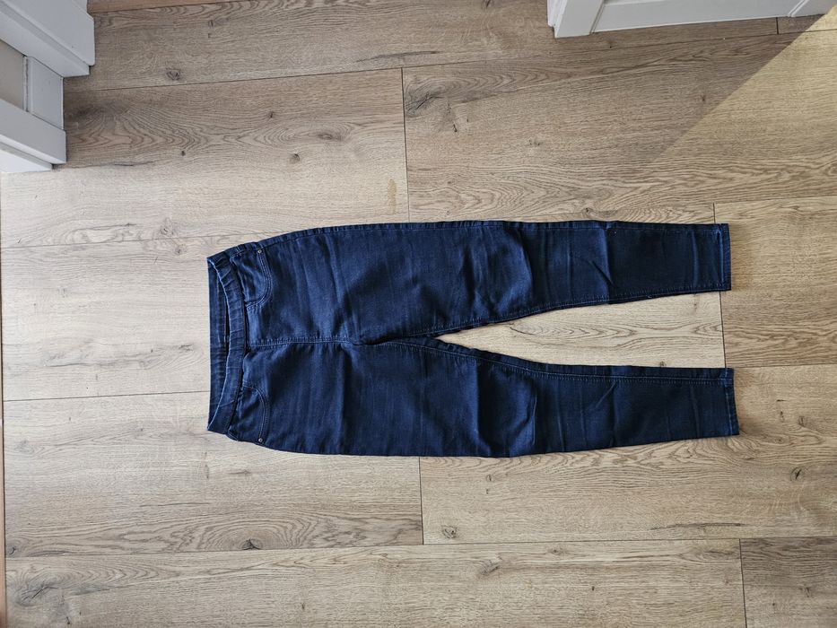 Jegginsy granatowe damskie