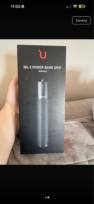 Uchwyt z wbudowanym powerbankiem