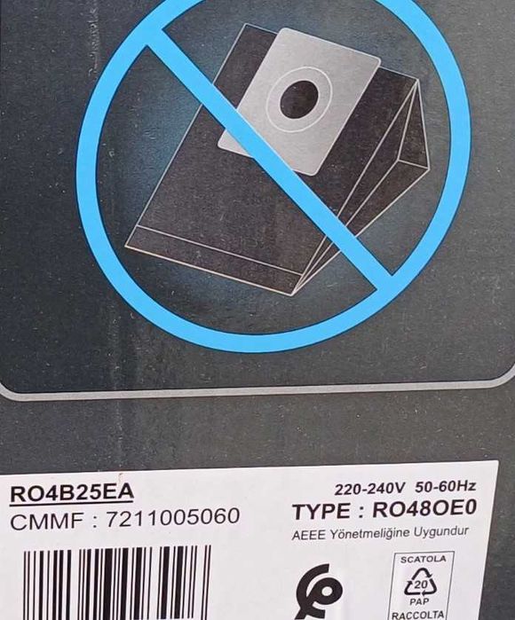 Aspirador Rowenta Ref.RO4B25EA - NOVO em cx. fechada e lacrada