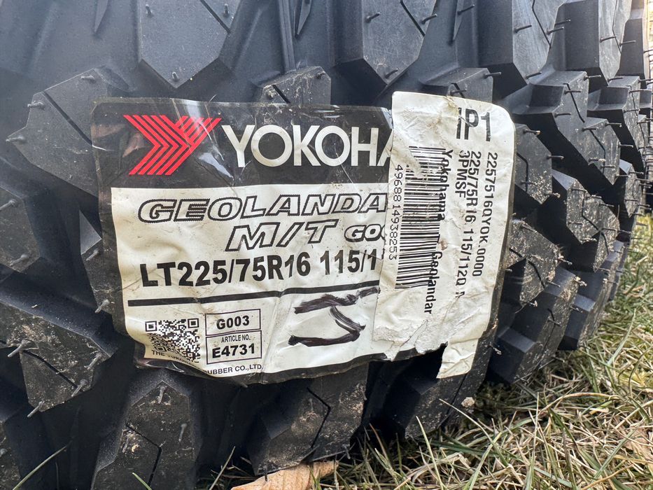 Opony Yokohama Geolandar MT G003  225/75R16