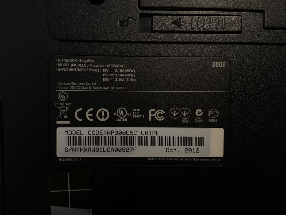 Laptop Samsung Używany