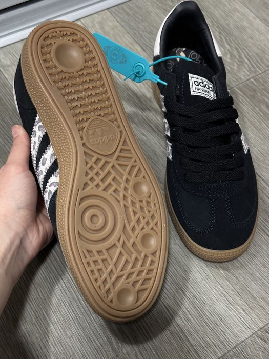 Кроссовки Adidas Handball Spezial 38 р Black Wonder Leopard кеди кросівки взуття адідас леопард