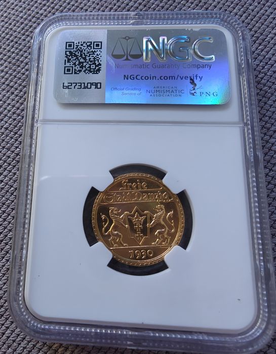 25 guldenów 1930 ngc ms63