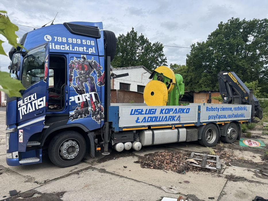 Usługi transportowe HDS. Transport i sprzedaz kruszyw.