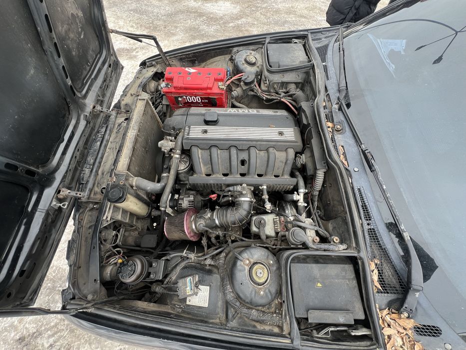 BMW E34 m52b25 на отстрелах