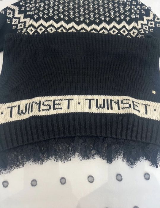 Vestido twin set S/M quentinho