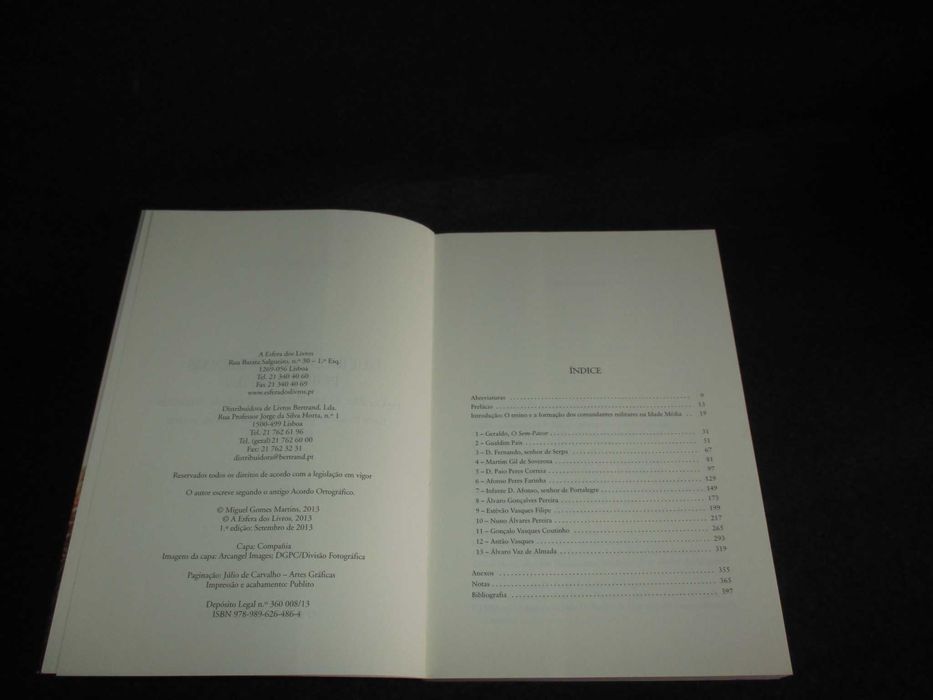 Livro Guerreiros Medievais Portugueses Miguel Gomes Martins