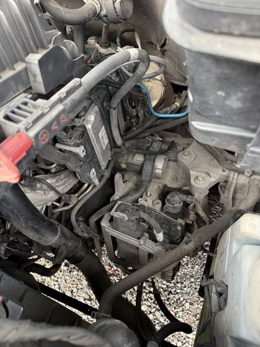 Mercedes sprinter 2021 silnik skrzynia przod kola czesci