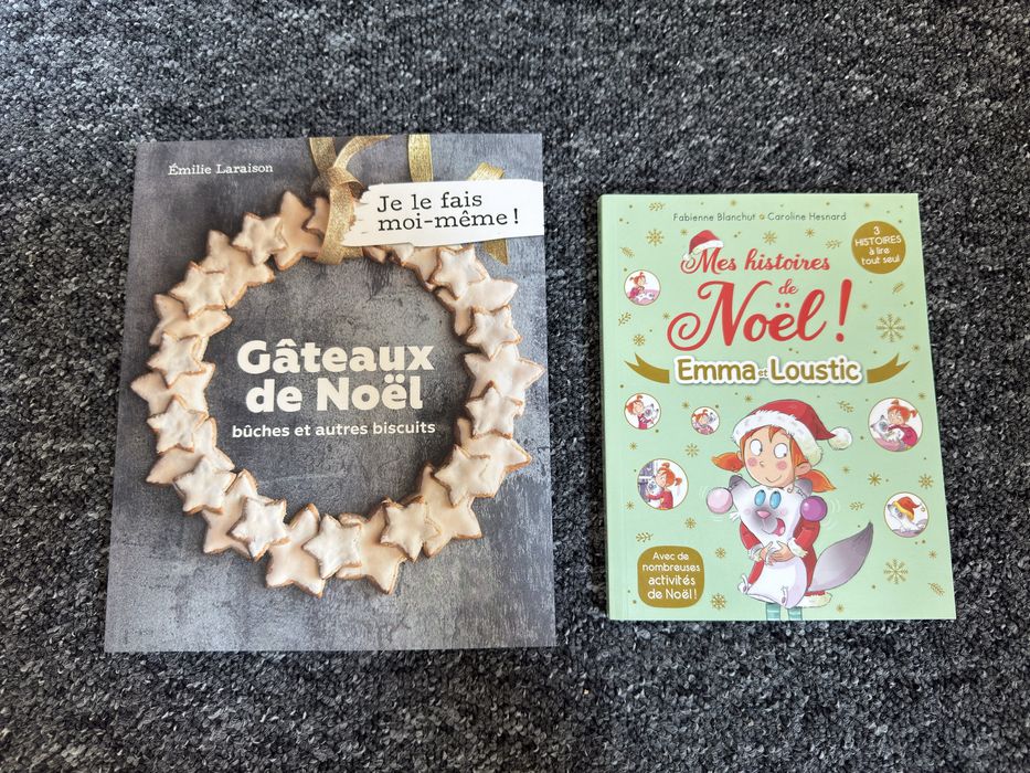 Zestaw książek po francusku dla dzieci i do nauki | Świąteczne Boże Narodzenie Noël