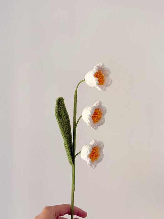 Lírio do Vale/ Campainhas em Crochet