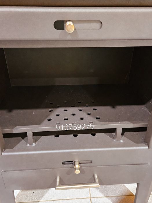 Salamandra Lenha NOVAS - 10.4Kw - FABRICADO PORTUGAL