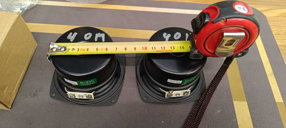 СЧ-НЧ динамики - 4 ом.Monacor  (нові ! )