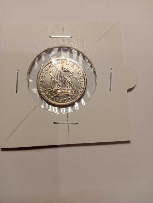 moeda 2,50 escudos 1983 rara