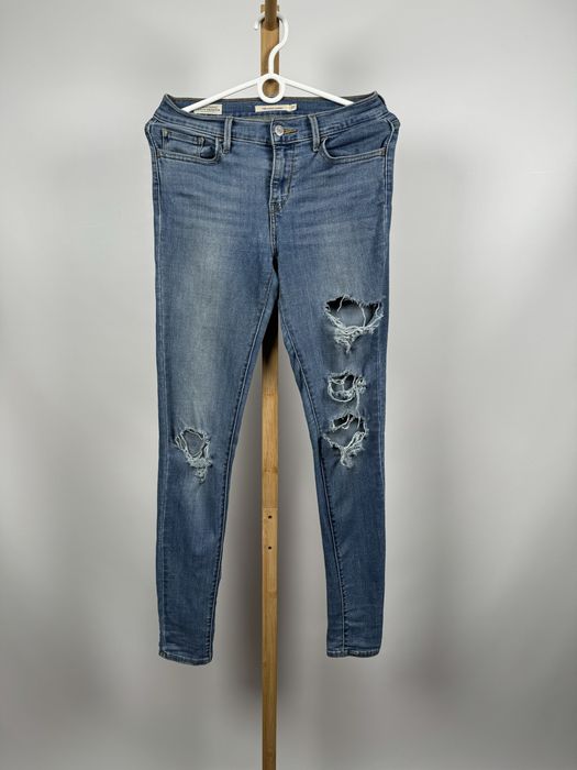 Levi’s 710 super skinny jeans spodnie jeansowe dżinsy 27