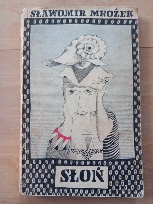Słoń Sławomir mrożek ilustracje Daniel Mróz wydanie 1957 rok