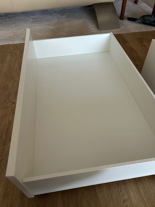 MALM Gavetões, branco, 200 cm