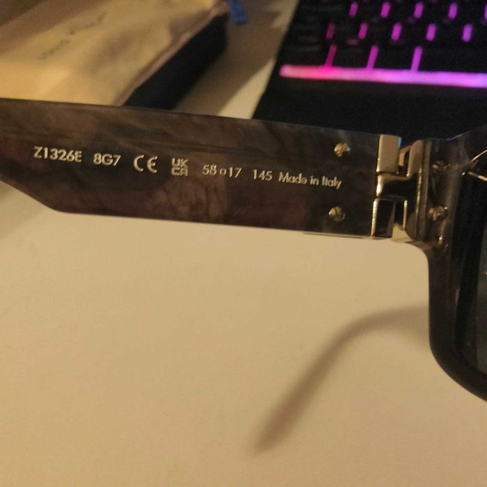 Louis Vuitton 1.1 millionaires sunglasses gris marble
