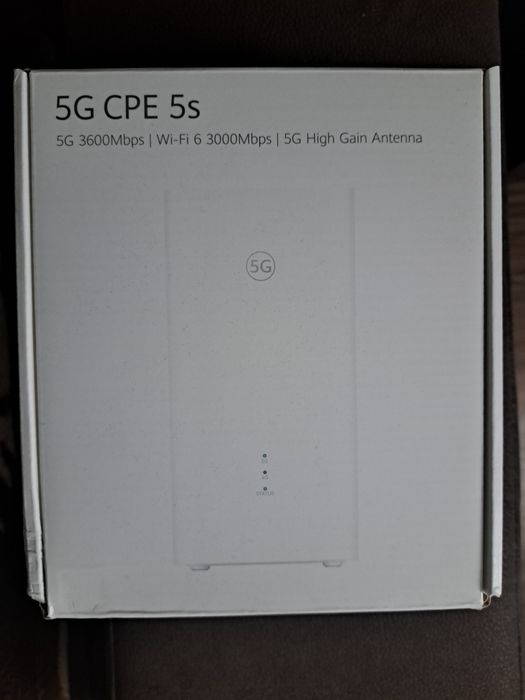 Router stacjonarny  5G  CPE 5s (H153-381) 3000mb/s wi fi 6na kartę SIM