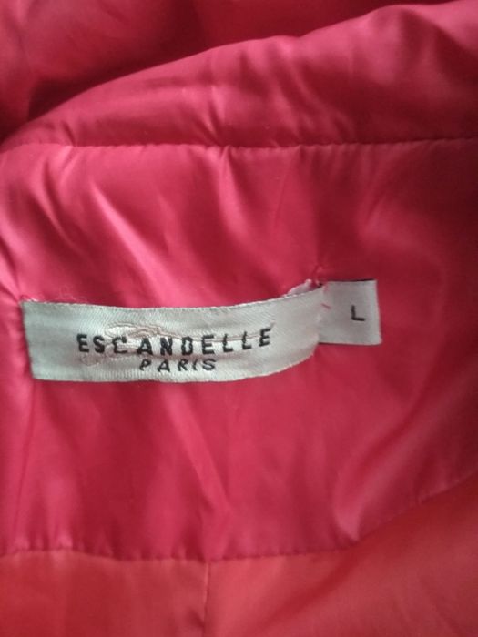 Płaszcz pikowany lekko ocieplany