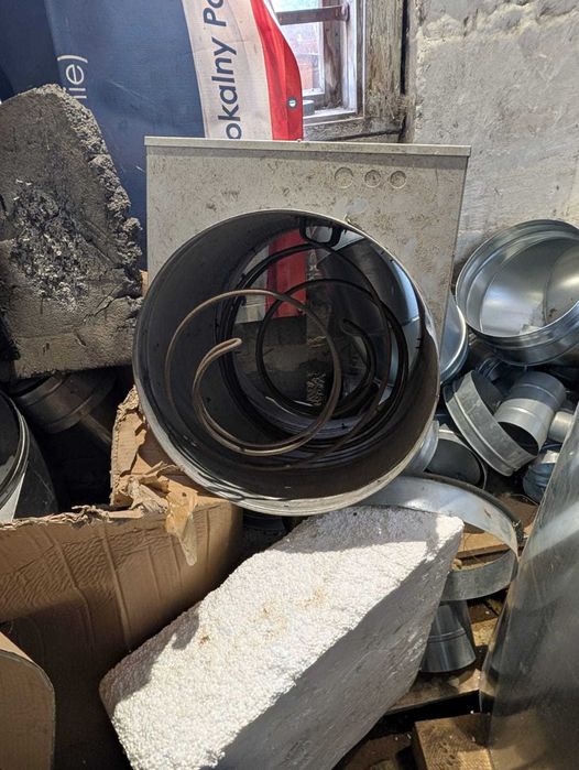 Nagrzewnica elektryczna kanałowa SYSTEMAIR- 2 sztuki