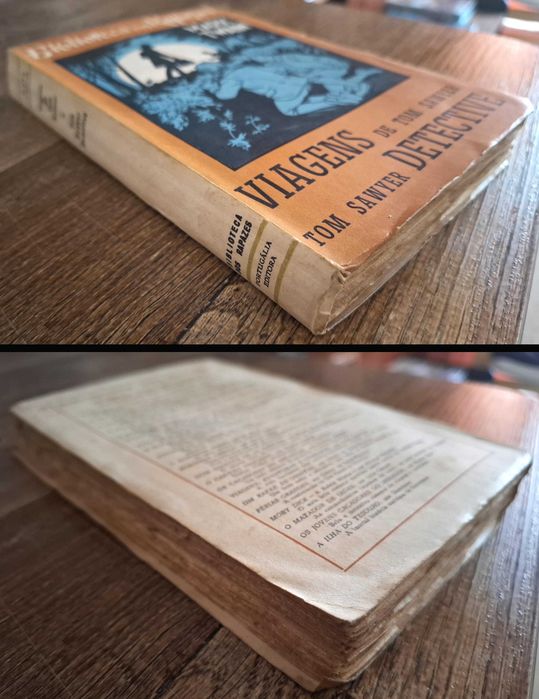 Viagens de Tom Sawyer / Tom Sawyer detective (raro)