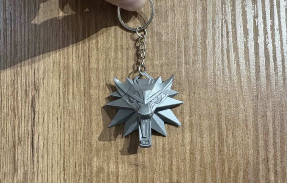 Brelok do kluczy The Witcher Wiedźmin Wilk