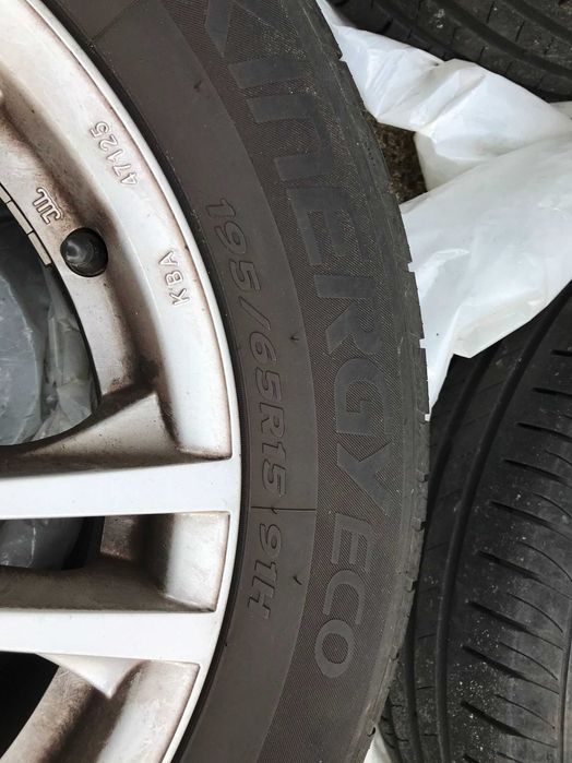 4 Alufelgi Platin i opony Hankook 195/65 R15 Szczecin Gryfino taniej