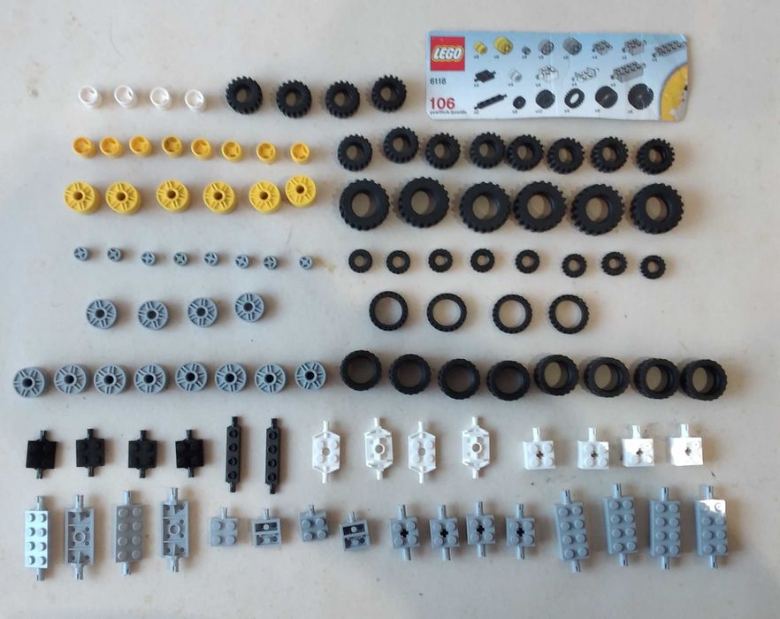 LEGO World Racers - Pneus / Rodas - Technic