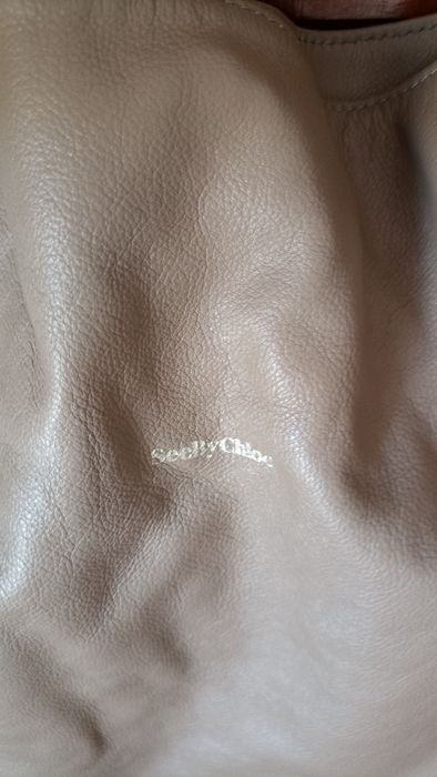 Mala tote bag pele toupeira Chloé