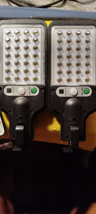 Lampy solarne sensor street komplet gratis wysyłka