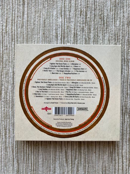 SMALL FACES Ogdens' Nutgone Flake CD