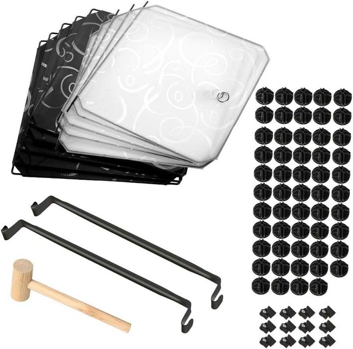 шафа полиця органайзер Meerveil Plastic Storage Cubes для одягу