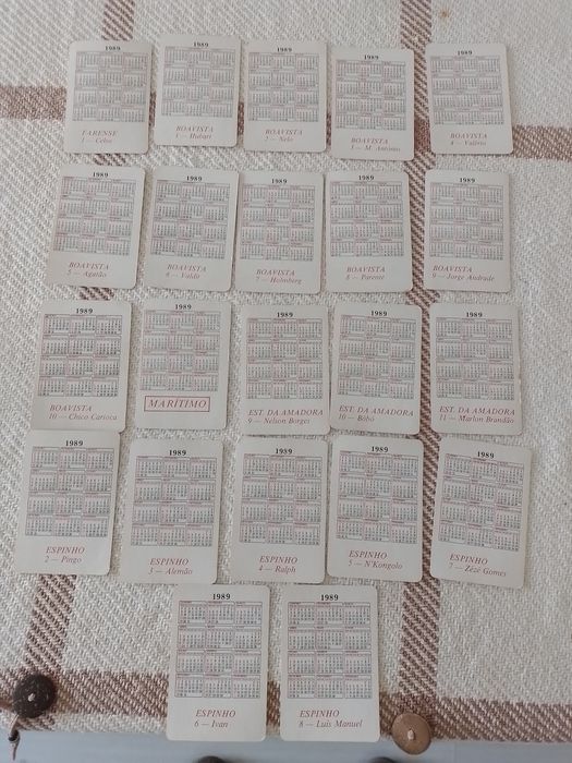 Calendários grandes bombas