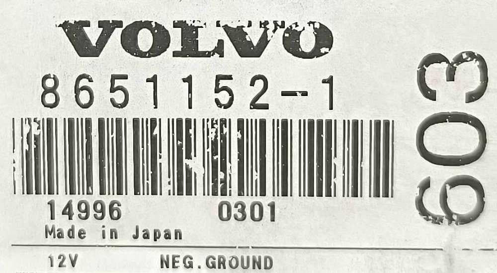 Rádio / Auto Rádio 8651152-1 - VOLVO V70 II