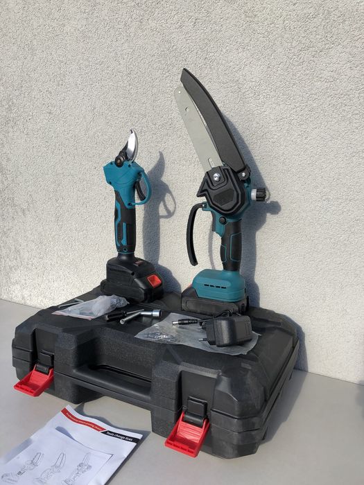 аккумуляторная пила 2в1 секатор акумуляторний набір 2 АКБ