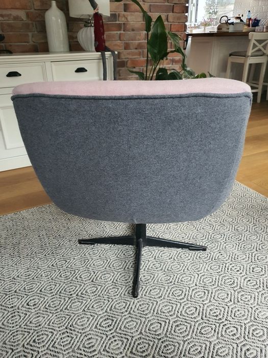 Fotel retro obrotowy