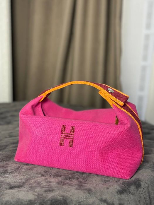 Косметичка Hermes розовая