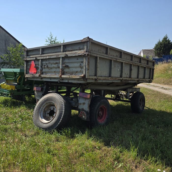 Autosan d47 A przyczepa wywrotka rolnicza