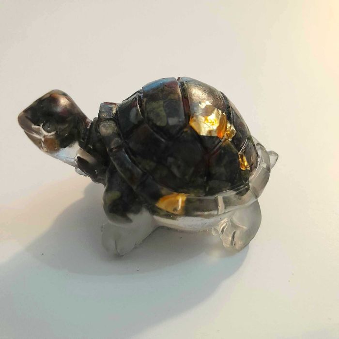 Tartarugas em pedra semipreciosas